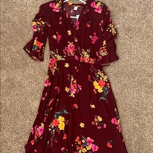 Old navy floral dress